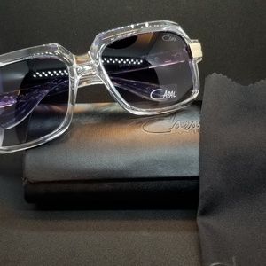 Cazal 607 clear with tinted lens classics